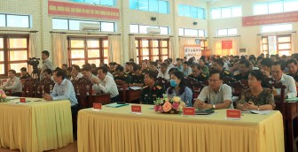 Tập huấn Luật Dân quân tự vệ và Luật Lực lượng dự bị động viên