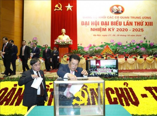 51 đồng chí tham gia Ban Chấp hành Đảng bộ Khối các Cơ quan Trung ương nhiệm kỳ 2020-2025