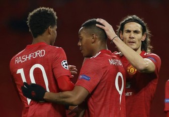 Rashford lập hat-trick vàng, Man United vùi dập 'bò đỏ' RB Leipzig