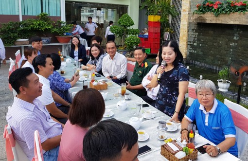 Trao đổi nhu cầu tín dụng tại “Cà phê doanh nhân”