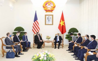 Thủ tướng Chính phủ Nguyễn Xuân Phúc tiếp Ngoại trưởng Hoa Kỳ Michael Pompeo