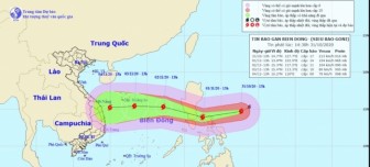 Siêu bão Goni bất ngờ giảm cấp khi đi vào Biển Đông ngày 2-11