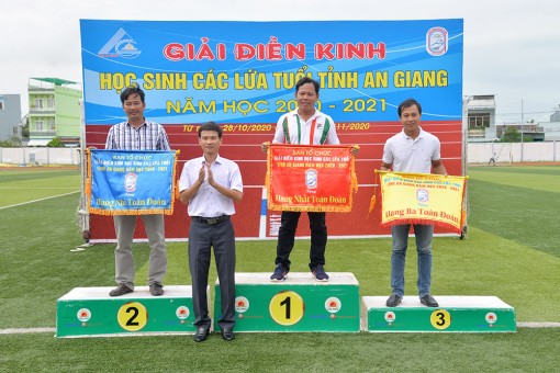 Bế mạc Giải điền kinh học sinh các lứa tuổi tỉnh An Giang năm học 2020-2021
