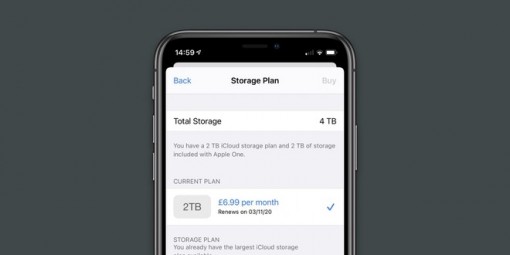 iCloud hỗ trợ bộ nhớ lưu trữ lên đến 4 TB