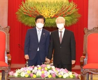 'Chủ tịch Quốc hội Hàn Quốc muốn nâng tầm quan hệ với Việt Nam'