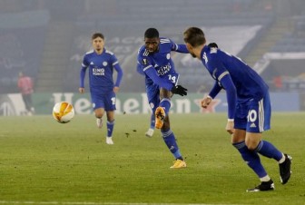 Vùi dập Sporting Braga 4-0, Leicester bay cao ở Europa League