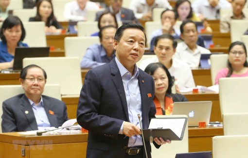 Bộ trưởng Tài nguyên Môi trường trả lời chất vấn về thủy điện nhỏ