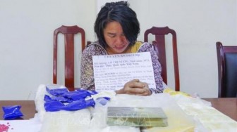 Nữ quái ở Điện Biên buôn 50.000 viên ma túy cùng 1 bánh heroin