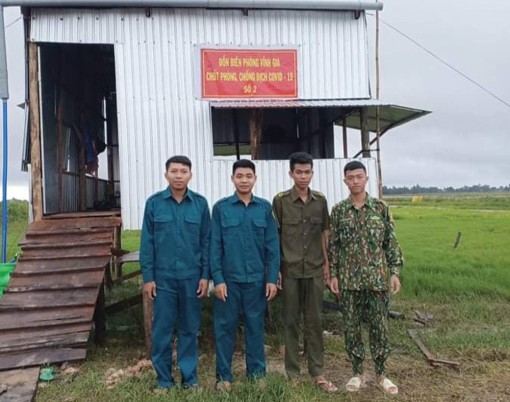 Tri Tôn thay “áo mới” cho chốt phòng, chống dịch bệnh COVID-19