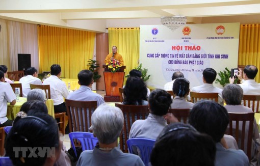 Nâng cao nhận thức về dân số cho đồng bào Phật giáo tại Cà Mau