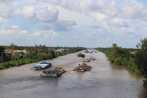 Tiền Giang: Khởi động dự án nâng cấp tuyến kênh 1.335 tỉ đồng