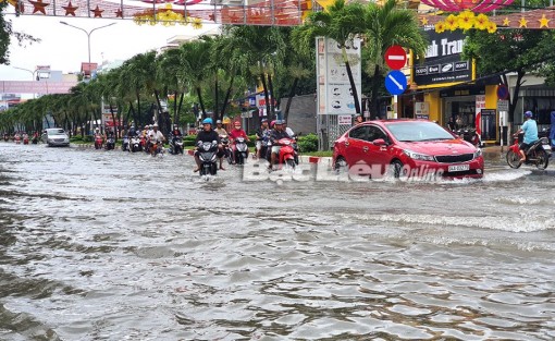 Bạc Liêu: Cảnh báo đợt triều cường xuất hiện từ ngày 14 đến 19-11-2020