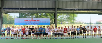 An Giang: Giao lưu quần vợt kỷ niệm 90 năm ngày thành lập Mặt trận Dân tộc thống nhất Việt Nam