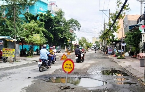 11,5 tỷ đồng duy tu, sửa chữa, dặm vá các tuyến đường nội ô thành phố Cà Mau