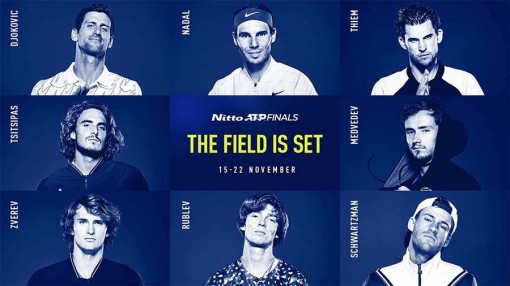 Lịch thi đấu tennis giải ATP Finals 2020