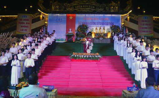An Giang tưởng niệm và cầu siêu cho các nạn nhân tử vong do tai nạn giao thông năm 2020