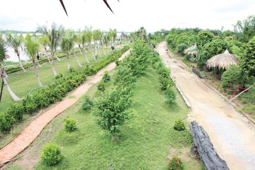 Chợ Mới khảo sát các điểm phát triển du lịch