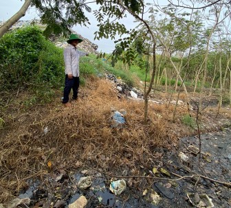Tìm phương án khắc phục bãi rác xã Kiến An