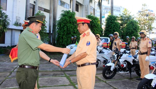 Công an tỉnh An Giang triển khai quy chế phối hợp kiểm tra, xử lý người điều khiển phương tiện tham gia giao thông vi phạm nồng độ cồn