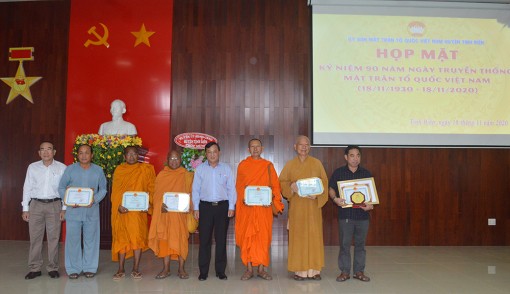Tịnh Biên họp mặt kỷ niệm 90 năm ngày truyền thống Mặt trận Tổ quốc Việt Nam