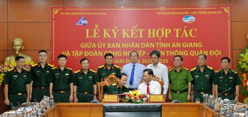 UBND tỉnh An Giang  và Tập đoàn Công nghiệp - Viễn thông Quân đội ký kết Biên bản ghi nhớ hợp tác trong lĩnh vực Viễn thông – Công nghệ thông tin giai đoạn 2020 – 2025