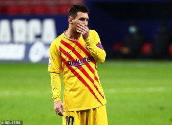 Messi tịt ngòi, Barca thua đau Atletico