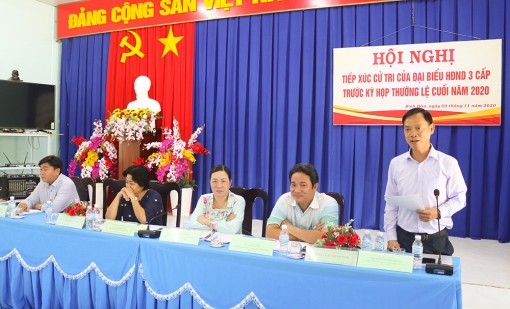 Hoàn thành tiếp xúc cử tri trước kỳ họp lần thứ 18 HĐND tỉnh 
(nhiệm kỳ 2016-2021)