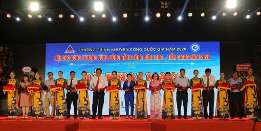 Khai mạc Hội chợ Công thương khu vực Đồng bằng sông Cửu Long - Tiền Giang năm 2020