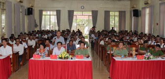 Thoại Sơn: Hội nghị “Công an lắng nghe ý kiến nhân dân”