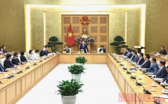 Thủ tướng gặp mặt các doanh nghiệp có sản phẩm đạt Thương hiệu quốc gia Việt Nam