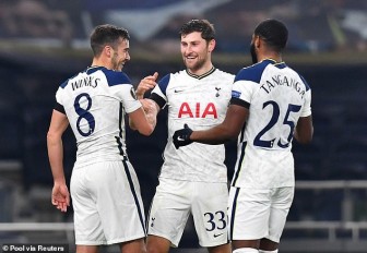 Đại thắng "4 sao", Tottenham rộng cửa đi tiếp ở Europa League