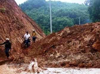 Nguy cơ cao lũ quét, sạt lở đất từ Quảng Bình đến Khánh Hòa