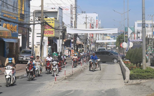 Đề nghị đảm bảo tiến độ thi công nâng cấp Quốc lộ 91