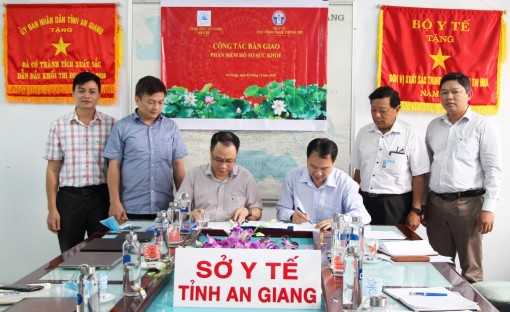 An Giang tiếp nhận phần mềm hồ sơ sức khỏe điện tử của Bộ Y tế