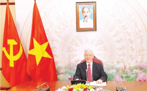 Tổng Bí thư, Chủ tịch nước Nguyễn Phú Trọng điện đàm với Bí thư thứ nhất Đảng Cộng sản Cu-ba Ra-un Ca-xtơ-rô