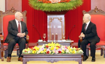 Tổng Bí thư, Chủ tịch nước Nguyễn Phú Trọng tiếp Đại sứ Liên bang Nga