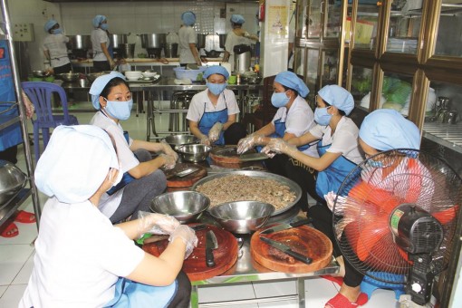 Bảo đảm vệ sinh, an toàn thực phẩm trong các cơ sở giáo dục