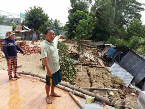An Giang: 58 điểm sạt lở, sụt lún, răn nứt bờ sông, kênh, rạch