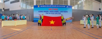 Khai mạc Hội thao CNVC-LĐ tỉnh An Giang lần thứ 31 năm 2020, chào mừng Đại hội lần thứ XIII của Đảng