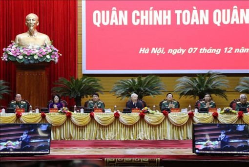 Tổng Bí thư, Chủ tịch nước Nguyễn Phú Trọng chủ trì Hội nghị Quân chính toàn quân năm 2020