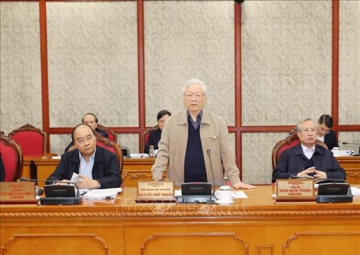Tổng Bí thư, Chủ tịch nước Nguyễn Phú Trọng: Tiếp thu các ý kiến xác đáng, hoàn thiện dự thảo các văn kiện Đại hội XIII của Đảng
