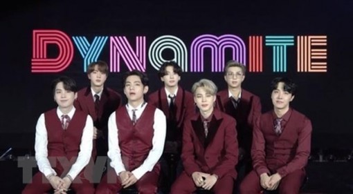 'Dynamite' lọt top bài hát được nghe nhiều trên radio của Billboard