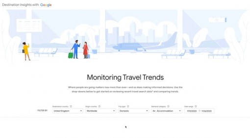 Google ra mắt công cụ hỗ trợ phục hồi du lịch hậu COVID-19