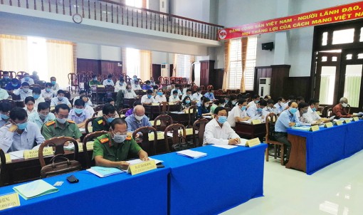 Hội nghị Ban Chấp hành Đảng bộ huyện Tịnh Biên lần thứ III (nhiệm kỳ 2020-2025)
