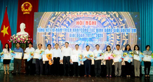 An Giang tổng kết 10 năm triển khai công tác bình đẳng giới và trẻ em