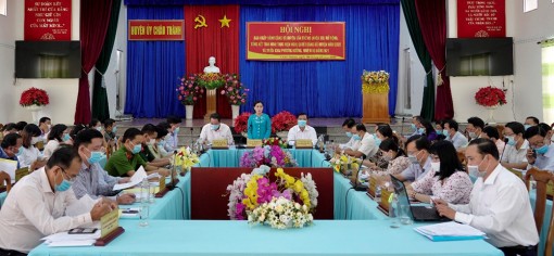 Châu Thành tập trung thực hiện nhiệm vụ “kép” phòng, chống dịch COVID-19 và phát triển kinh tế - xã hội