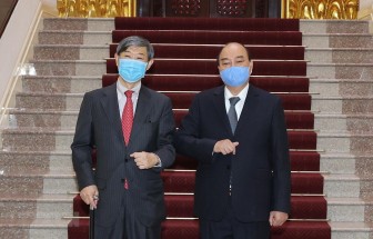 Thủ tướng Nguyễn Xuân Phúc tiếp Chủ tịch JICA Kitaoka Shinichi