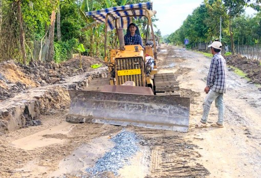 Cần Thơ: Triển khai thi công tuyến lộ hậu Tân Thạnh Tây