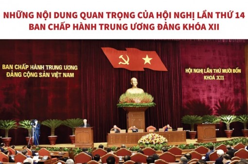 Những nội dung quan trọng của Hội nghị lần thứ 14 BCH TW Đảng khóa XII