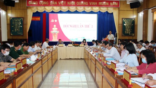 Hội nghị Ban Chấp hành Đảng bộ huyện Chợ Mới lần thứ 3 (mở rộng)